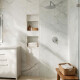 Griferia Ducha Embutir CROMO - Serie Salemi CROMO