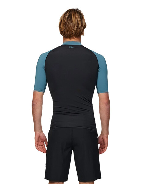 Reactor UV Block Rash Vest · Manga Corta Verde Azulado Profundo Reactor UV Block Rash Vest · Manga Corta Verde Azulado Profundo