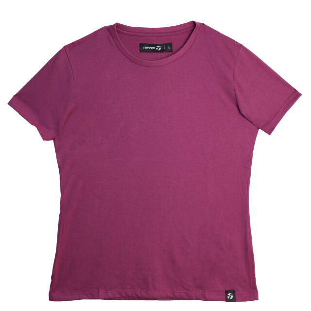 Remera de Mujer Topper Basicos Wns Fucsia