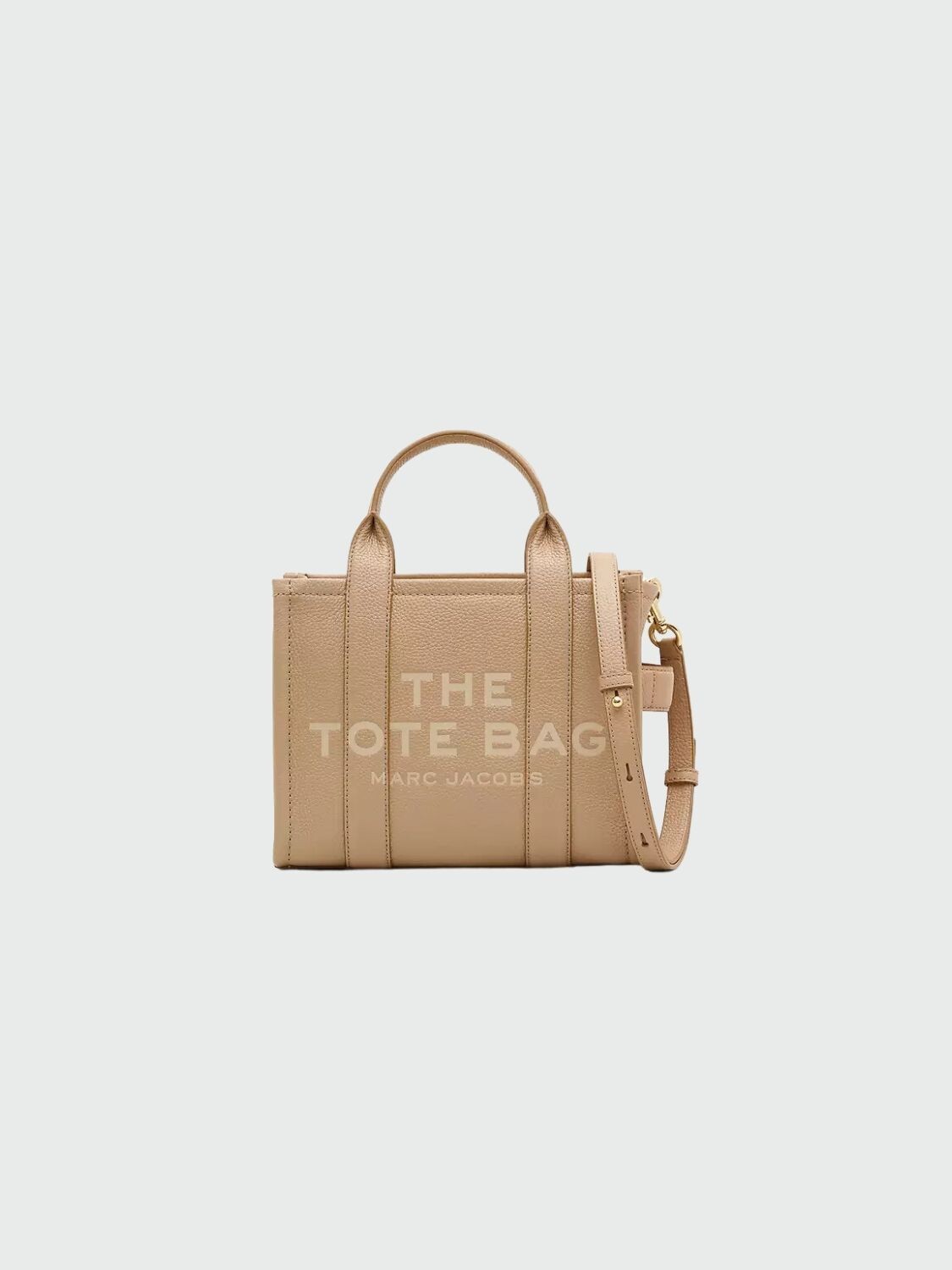 Marc Jacobs - The Tote Bag, pequeño de cuero Camel