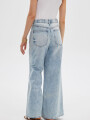 Pantalon Bausea Celeste Grisaceo