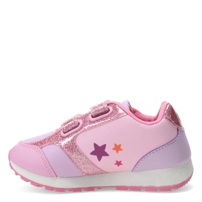 Championes de Niños Disney Minnie con velcro Lila - Rosa