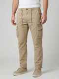 PANTALON CARGO AJUSTABLE BEIGE