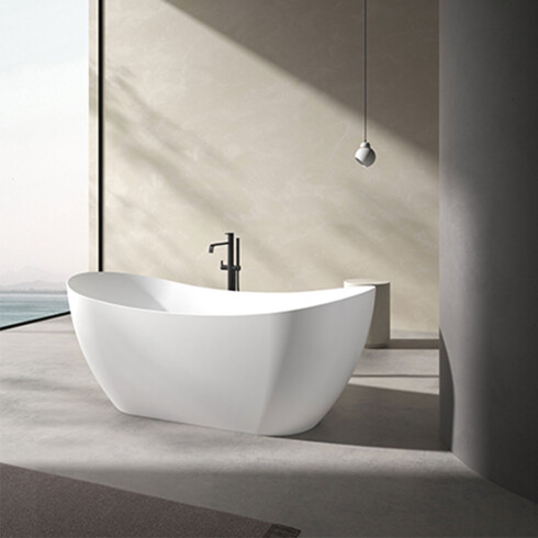 BAÑERA DE 180X80X72 BLANCO BRILLO INCLUYE DESAGUE BLANCO