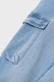 Jean Cargo Ben Medium Blue Denim