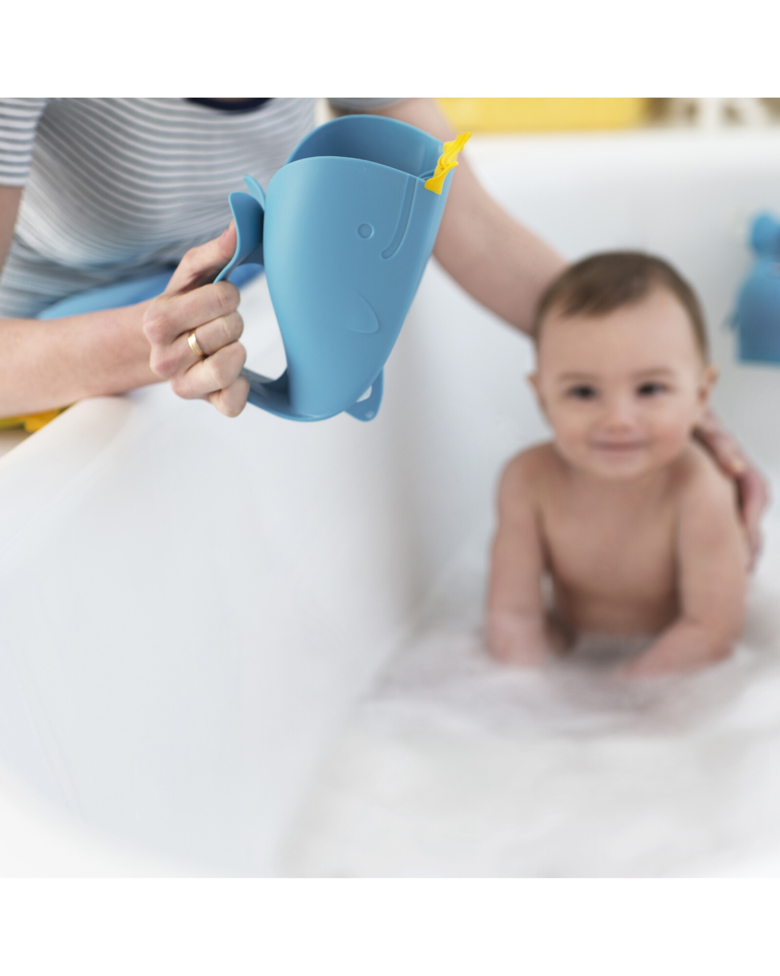 Jarra Para Bañito De Bebé Azul 0