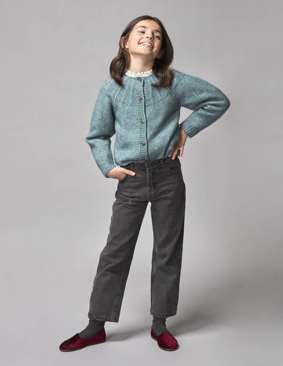 Chaqueta Punto Especial - Plomo 