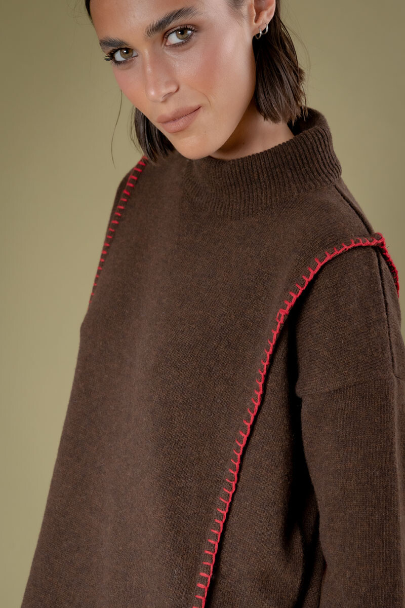 Buzo collin Chocolate