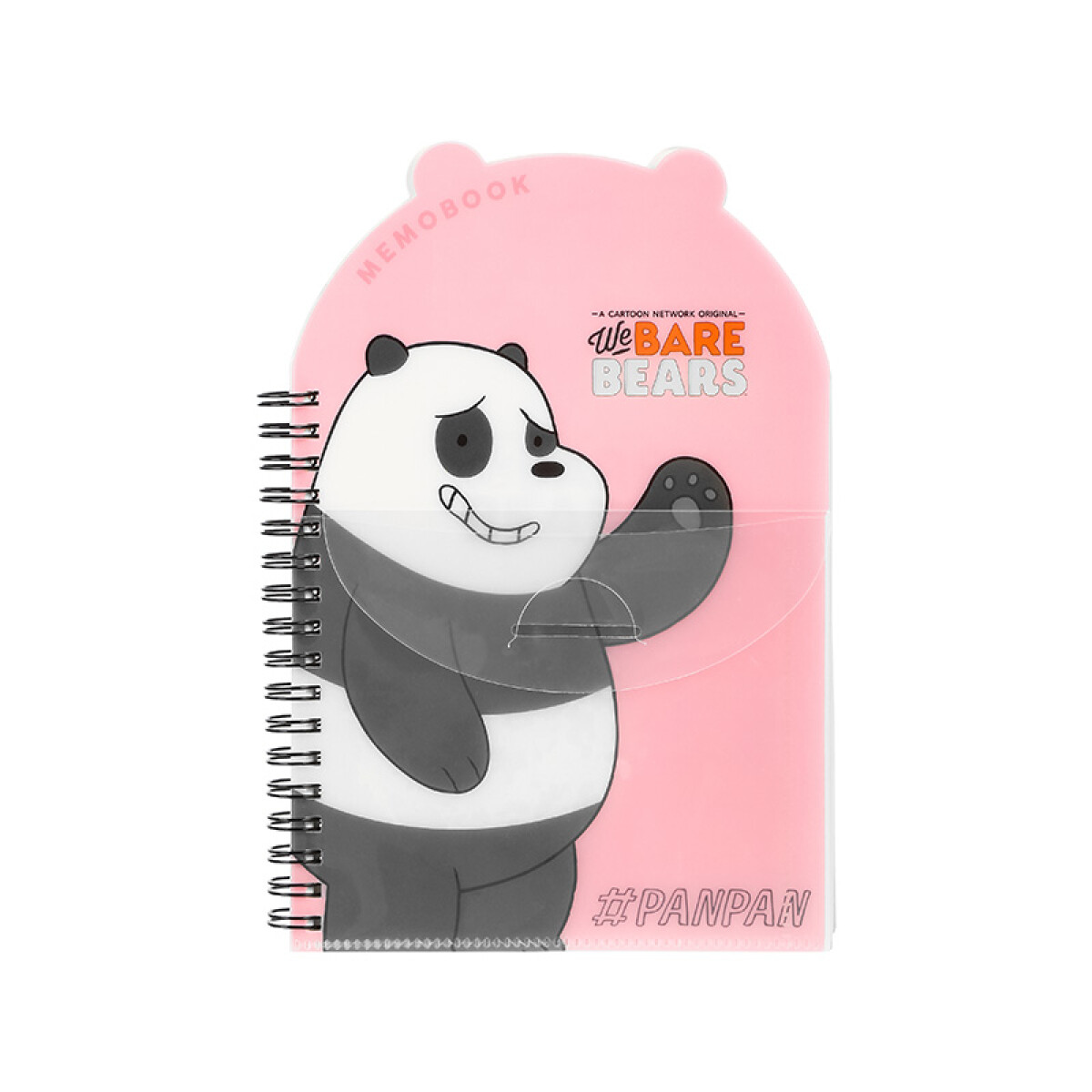 Libreta con espiral Escandalosos - Panda 