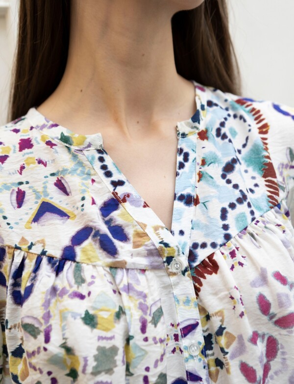 Blusa Print BLANCO/MULTI