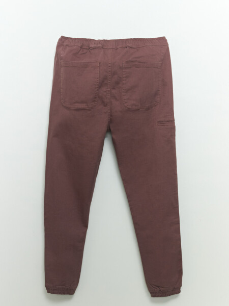 Pantalón jogger Marrón