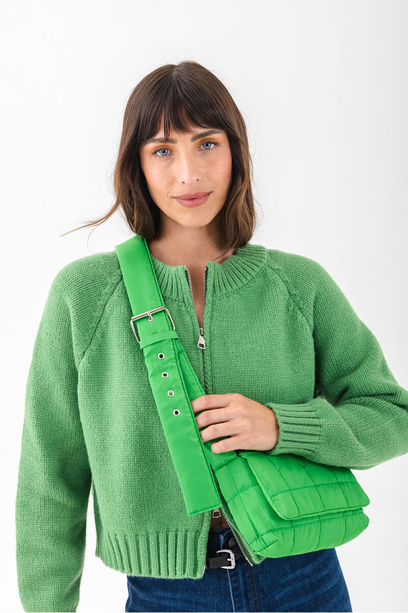 Cartera Puffy - Verde 