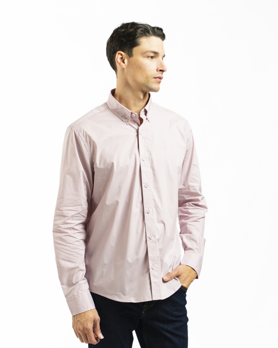 Camisa Manga Larga Algodón Principe - Rosa 