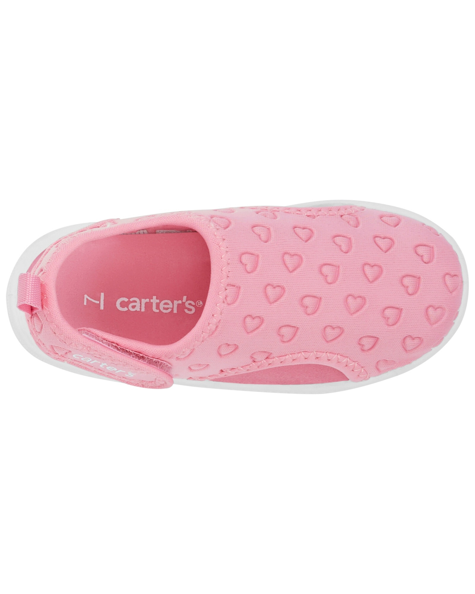 Sandalias con velcro, diseño corazones Sandalias con velcro, diseño corazones