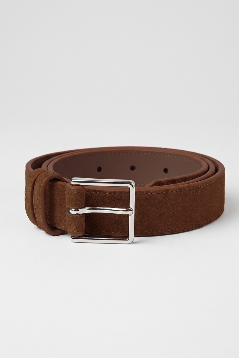 CINTO GAMUZA 28 - MARRON 