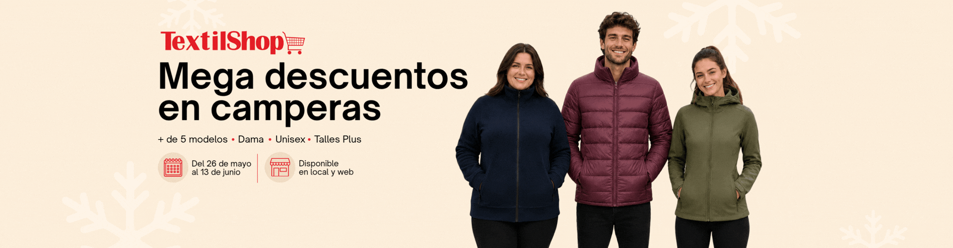 Descuentos camperas 2026