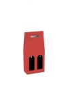 Caja c/ventana 2 botellas 18x9x38,5 - 38028 - LINO ROSSO Caja c/ventana 2 botellas 18x9x38,5 - 38028 - LINO ROSSO