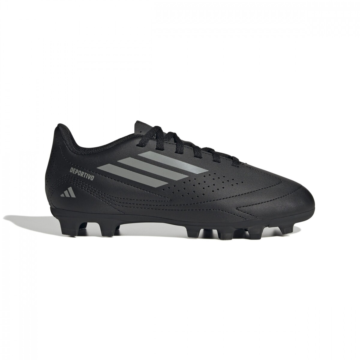 Championes Futbol Adidas DEPORTIVO III de Niños - IF1407 - Negro-gris 