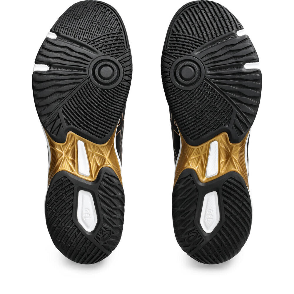 Zapatillas Voley GEL-Rocket 11 Hombre Black/pure Gold