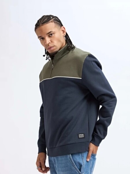 BUZO N.SAILS 11020 GANGES AZUL VERDE