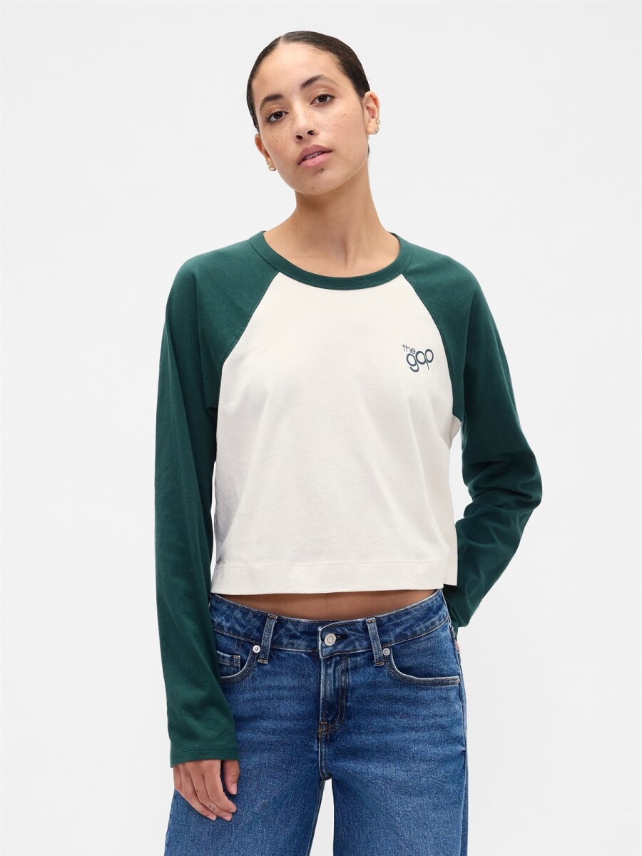 Remera Logo Gap Mujer - Deep Hunter 505 