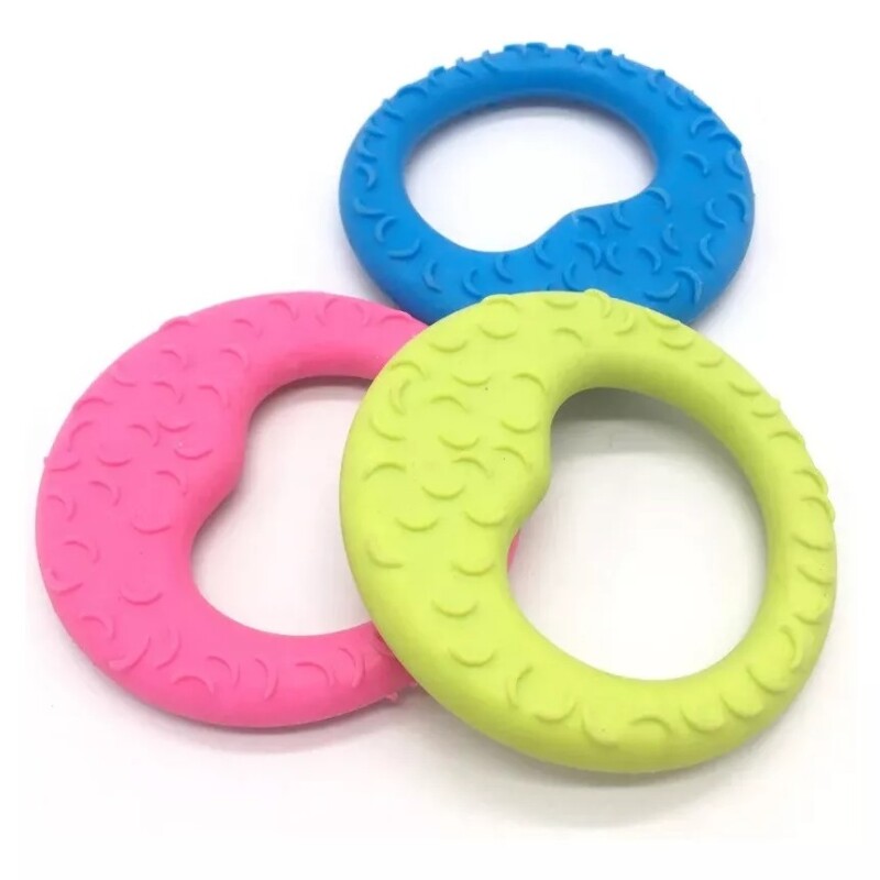 JUGUETE MORDILLO REDONDO SILICONA PARA PERROS JUGUETE MORDILLO REDONDO SILICONA PARA PERROS