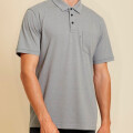 T-SHIRT POLO CORBIN Gris