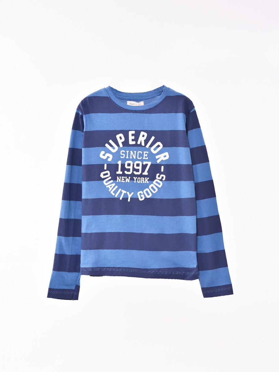 REMERA DARIEL - AZUL 