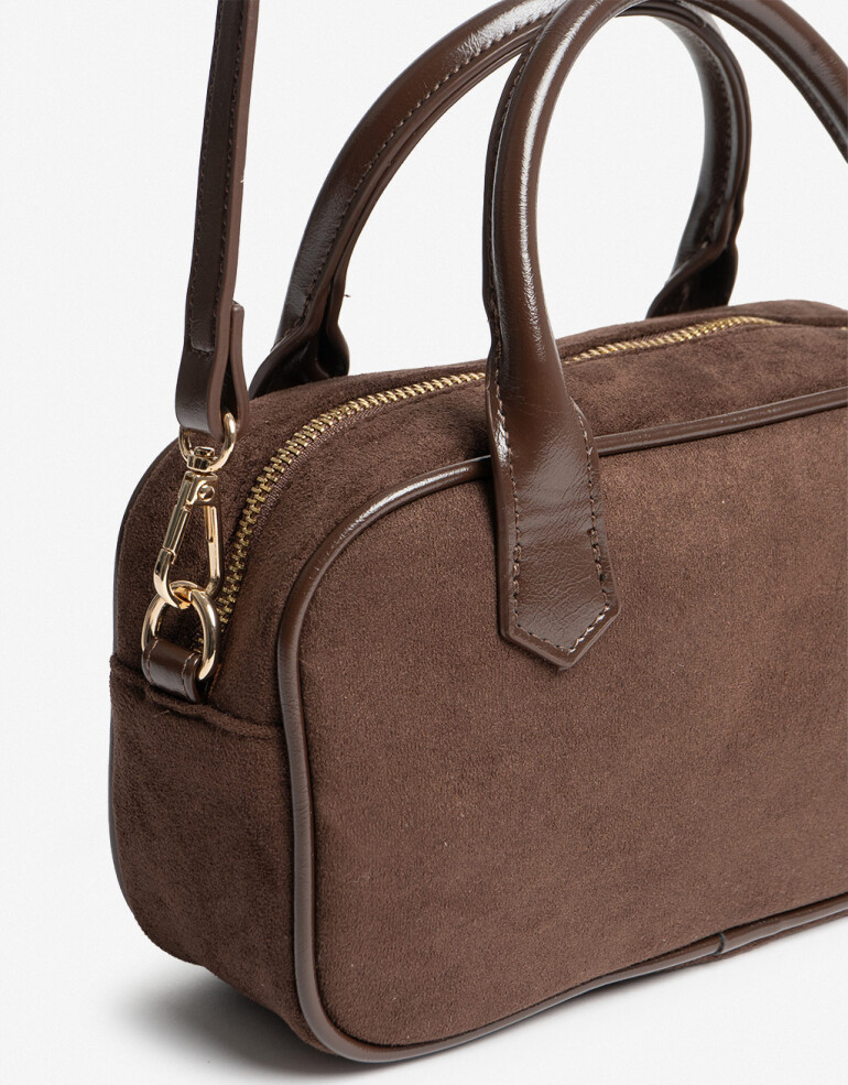 Bowling Cartera Bowling Suede - Marron Chocolate