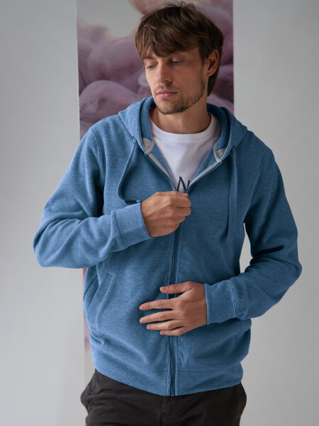 FLEECE HUNTER 4.0 AZUL MELANGE