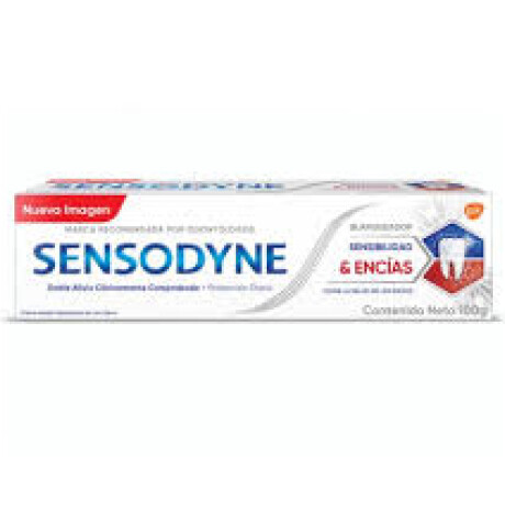 Sensodyne Pasta de Dientes Sensibilidad y Encías 100 gr | Protección Dental Completa Sensodyne Pasta de Dientes Sensibilidad y Encías 100 gr | Protección Dental Completa