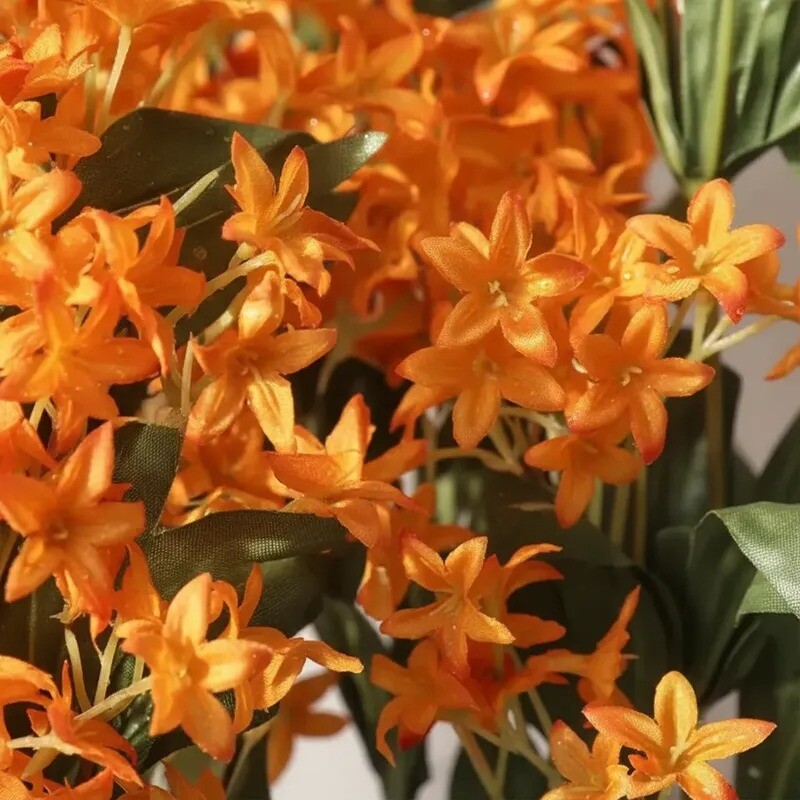 Flor Artificial Star naranja Flor Artificial Star naranja