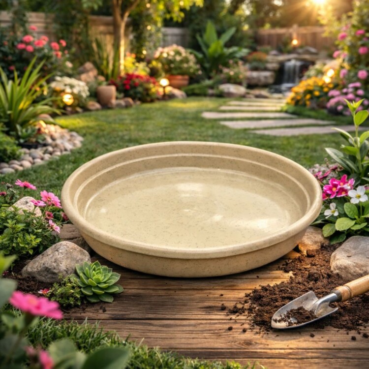 PLATO DE MACETA REDONDO 16CM ARENA PLATO DE MACETA REDONDO 16CM ARENA