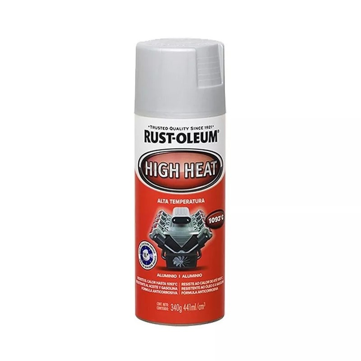 AEROSOL RUST OLEUM AUTO ALTA TEMPERATURA TRANSP 340G - N/a 