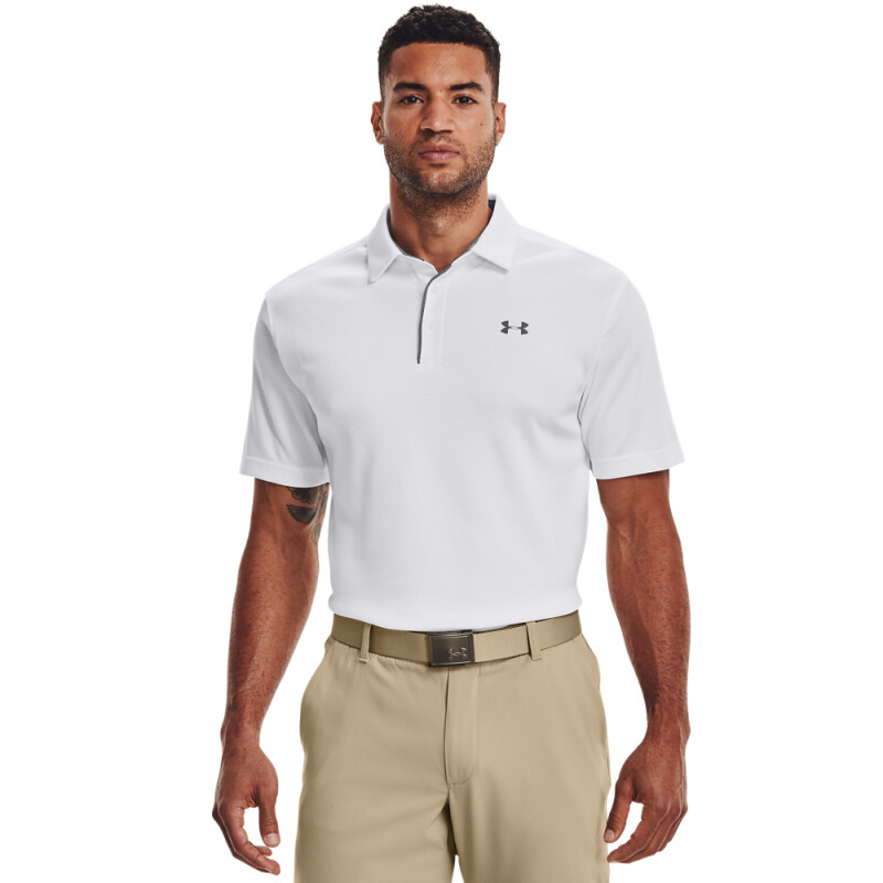 Tech Polo-RED GRY-040