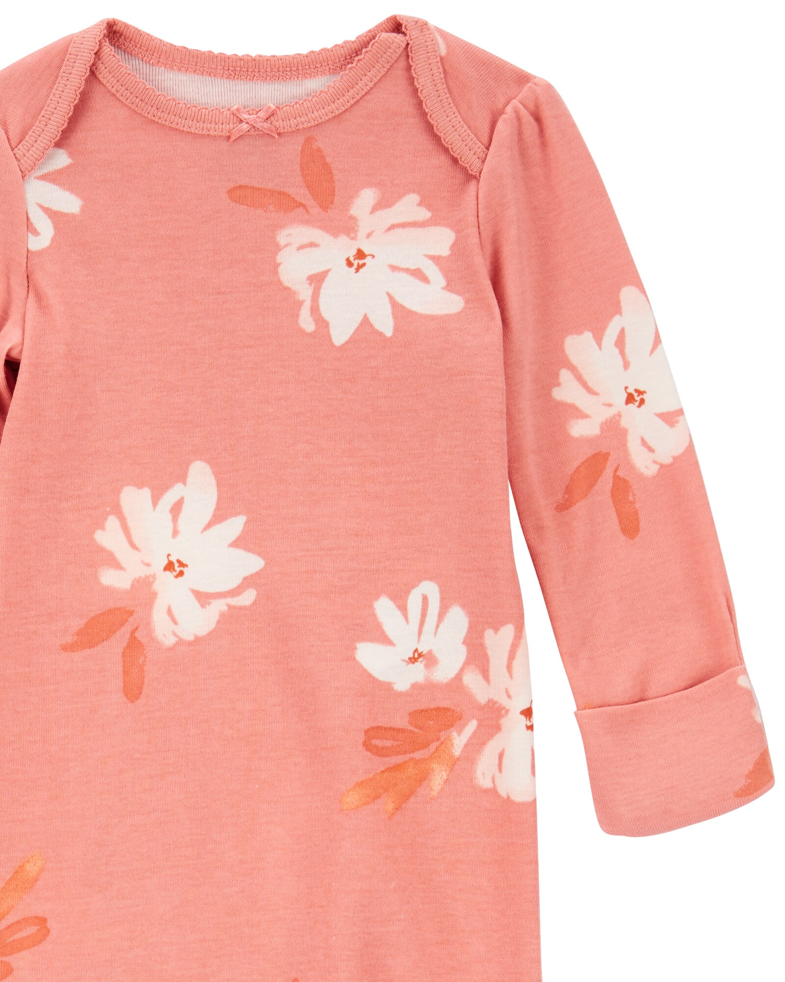 Pack dos bolsas de dormir de algodón, rosadas, diseño floral Pack dos bolsas de dormir de algodón, rosadas, diseño floral