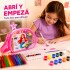 Set de Arte Infantil con Bolso 57 Piezas para Pintar y Dibujar ROSA