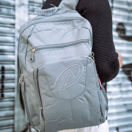 Mochila 17" Apomax Gris