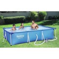 PISCINA BESTWAY RECTANGULAR 3300 LTS + FILTRO Y BOMBA PISCINA BESTWAY RECTANGULAR 3300 LTS + FILTRO Y BOMBA