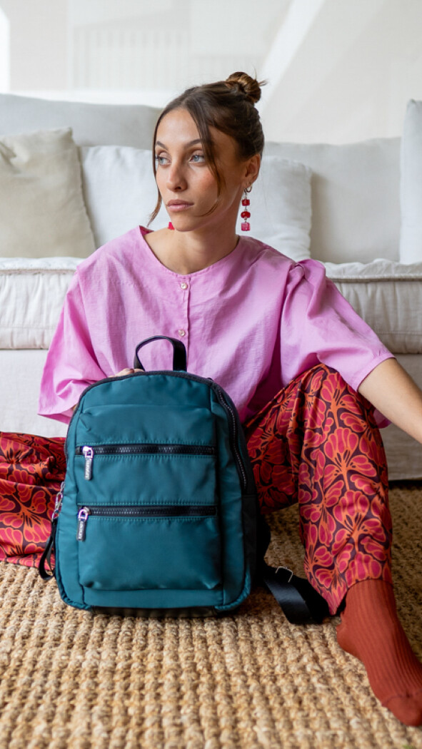 MOCHILA MELILLA PETRÓLEO