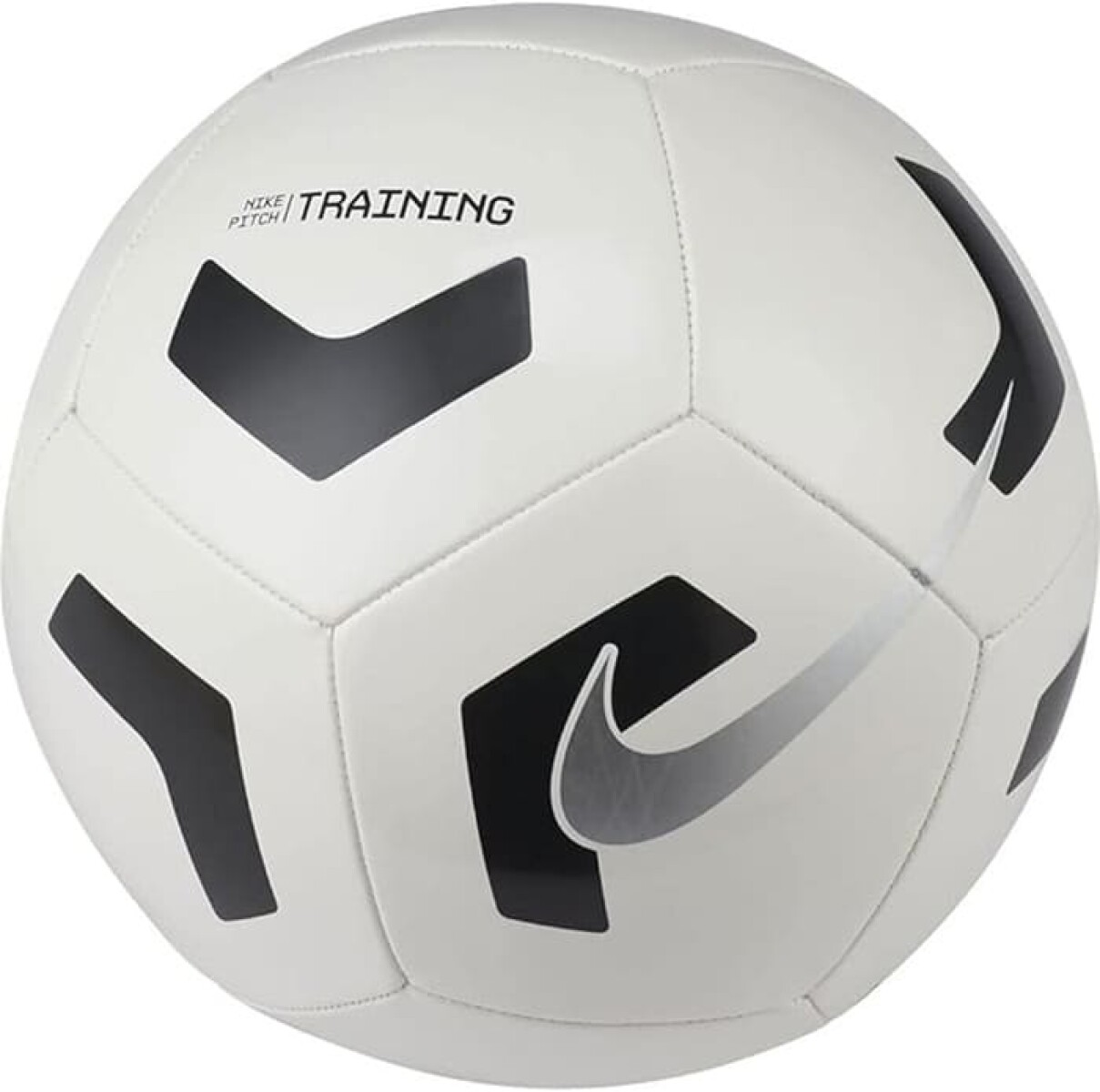 Pelota Nike Pitch Train - CU8034-100 - Blanco-negro 