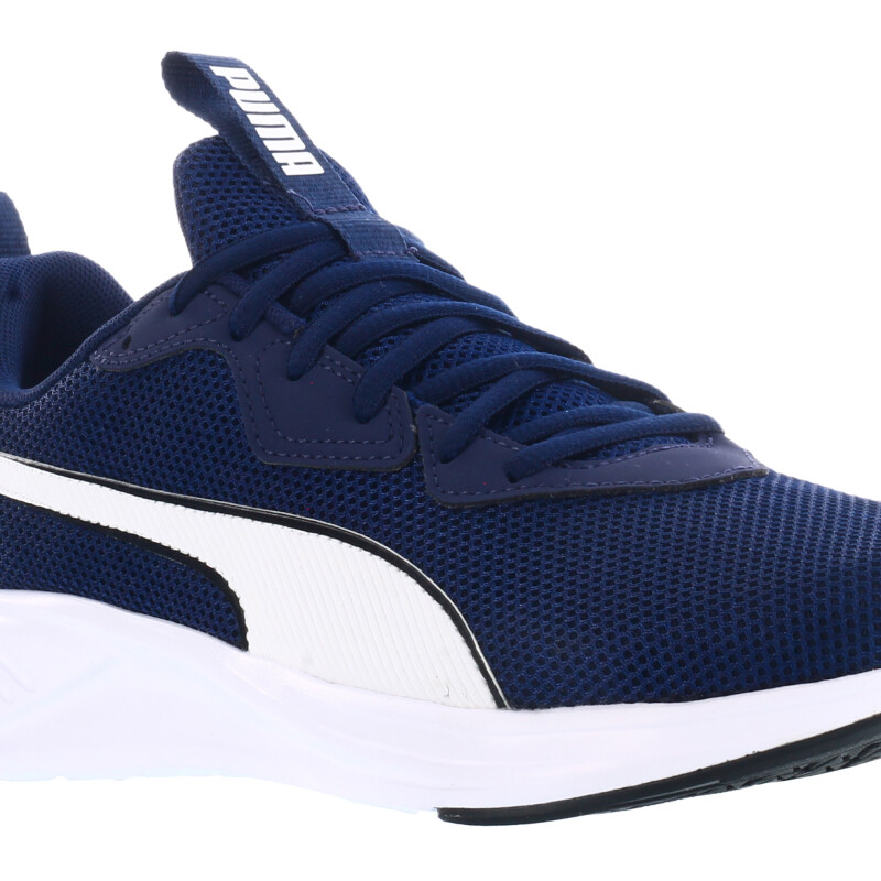 Championes de Hombre Puma Run Incinerate Mns Azul Marino - Blanco