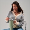 Saco cardigan slowly Grey Off