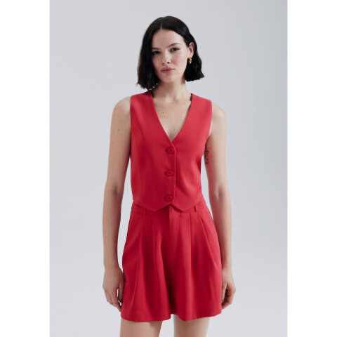 COLETE FEM ROJO/AZUL MARINO/BLANCO