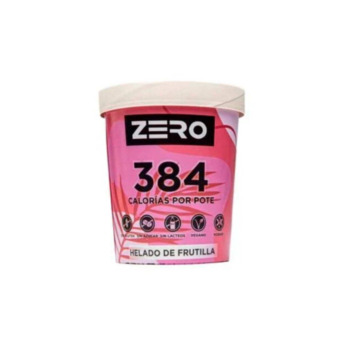 Helado Zero Frutilla 480 Ml 