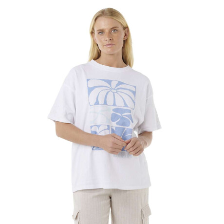 Remera Rip Curl Oceanic Heritage Tee Blanco