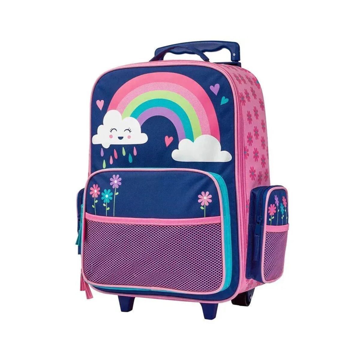 Mochila grande con rueditas - Arcoíris 