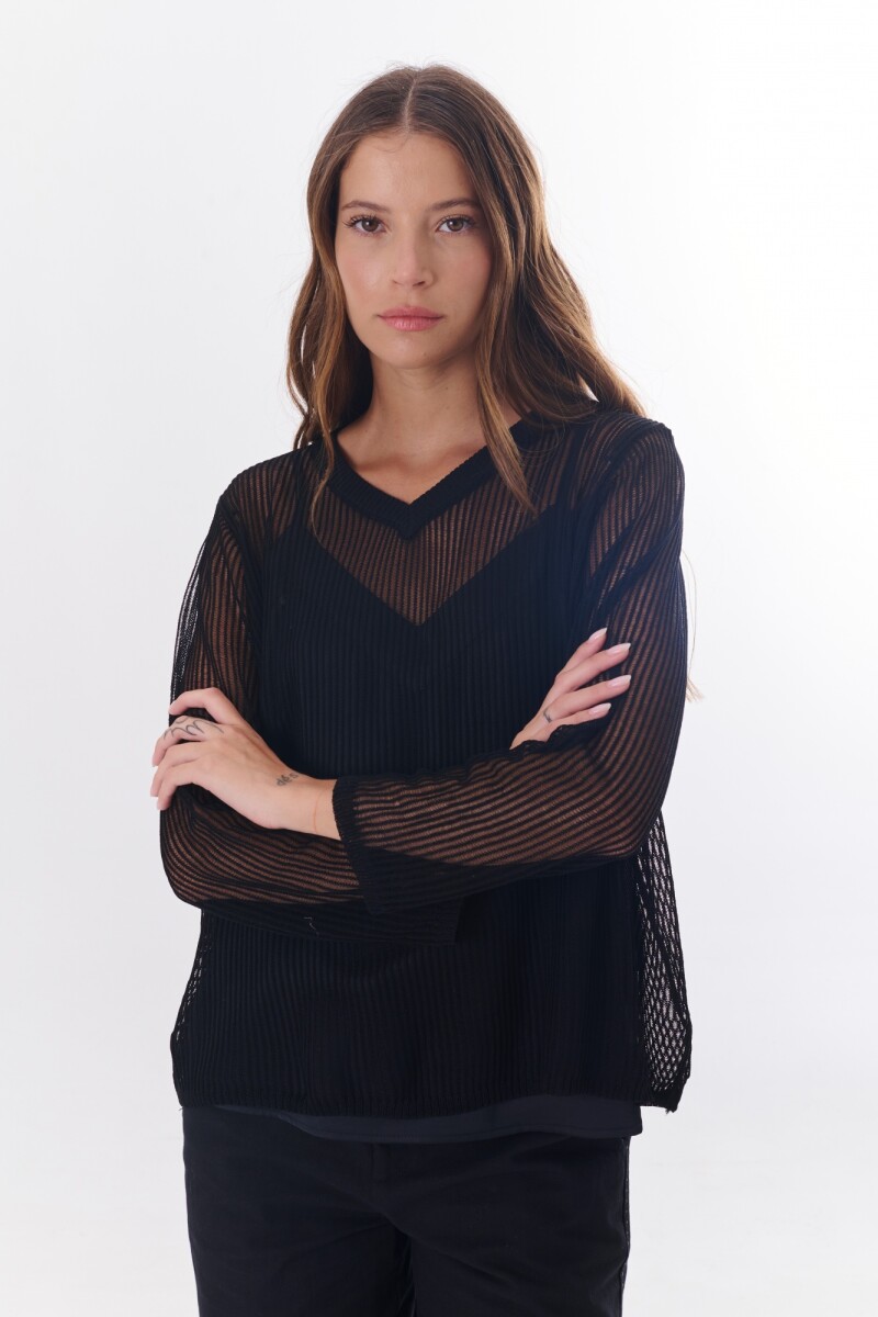 SWEATER JAZZ NEGRO