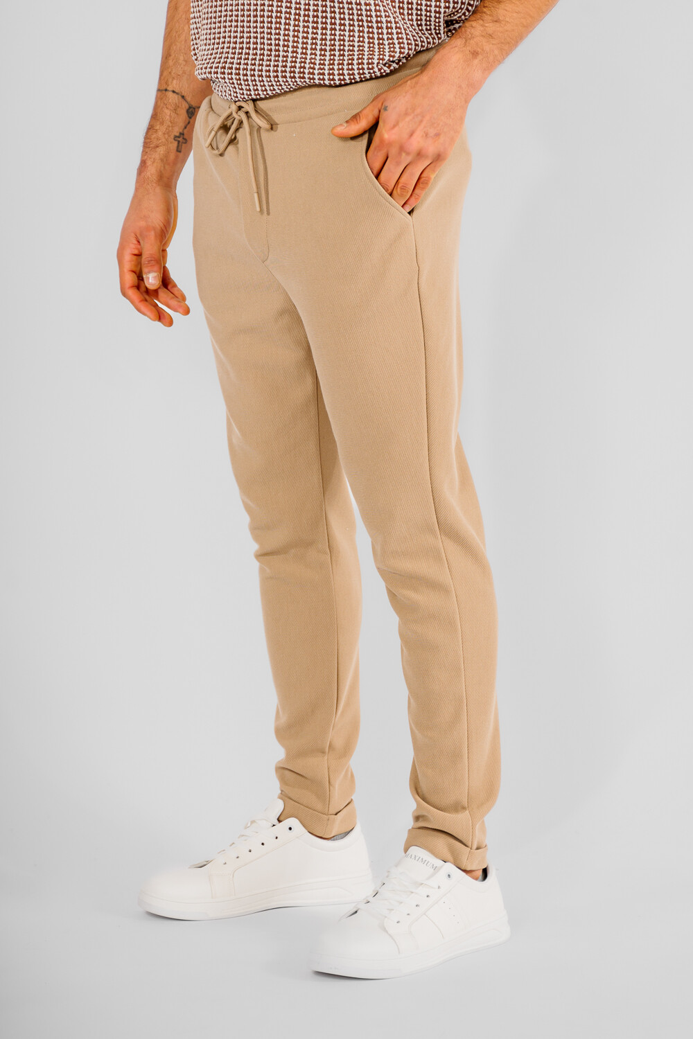 Pantalon Muli Beige