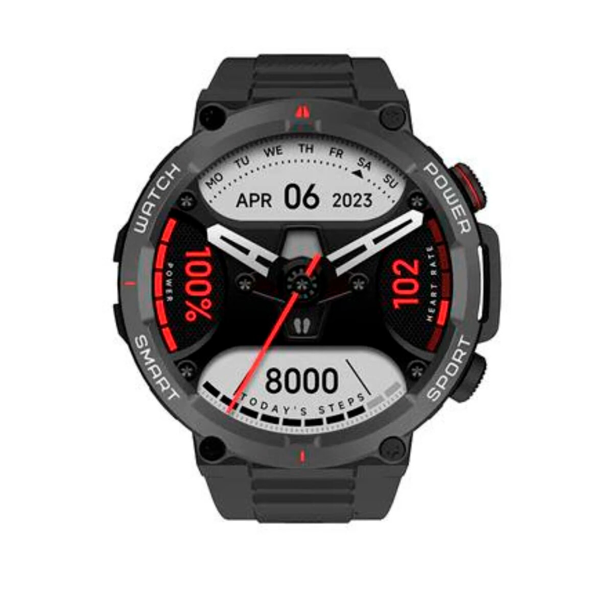 Reloj Smartwatch Blackview W50 Negro - Unica 